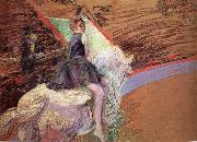 Henri  Toulouse-Lautrec in the circus Fernando, horseman on Weibem horse oil painting picture wholesale